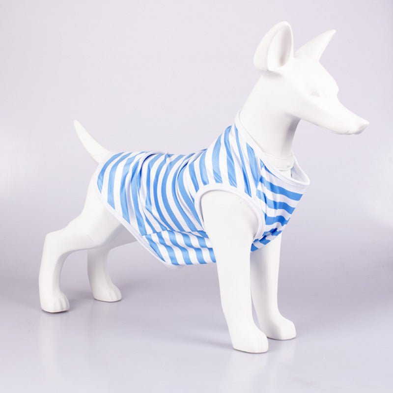 Pet Vest Comfortable Breathable Stripes Vest Dog Clothes | Luxury Home Accessories | Heulog Glow
