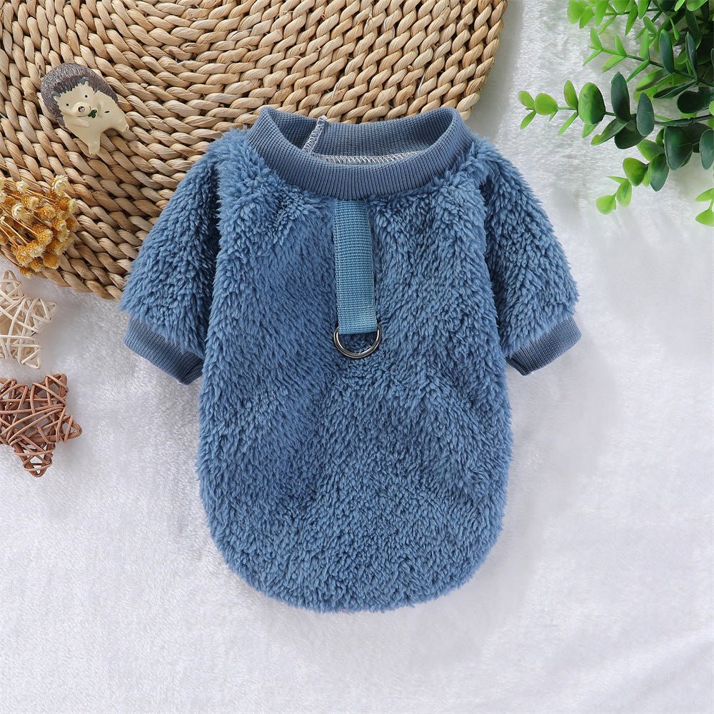Pet Warm Thickened Double-sided Fleece Two-legged Clothes | Luxury Home Accessories | Heulog Glow