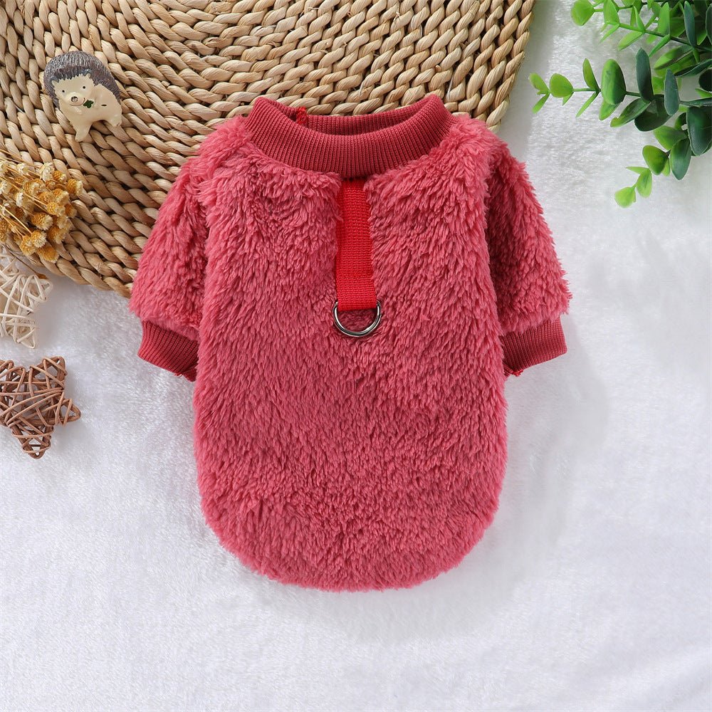 Pet Warm Thickened Double-sided Fleece Two-legged Clothes | Luxury Home Accessories | Heulog Glow