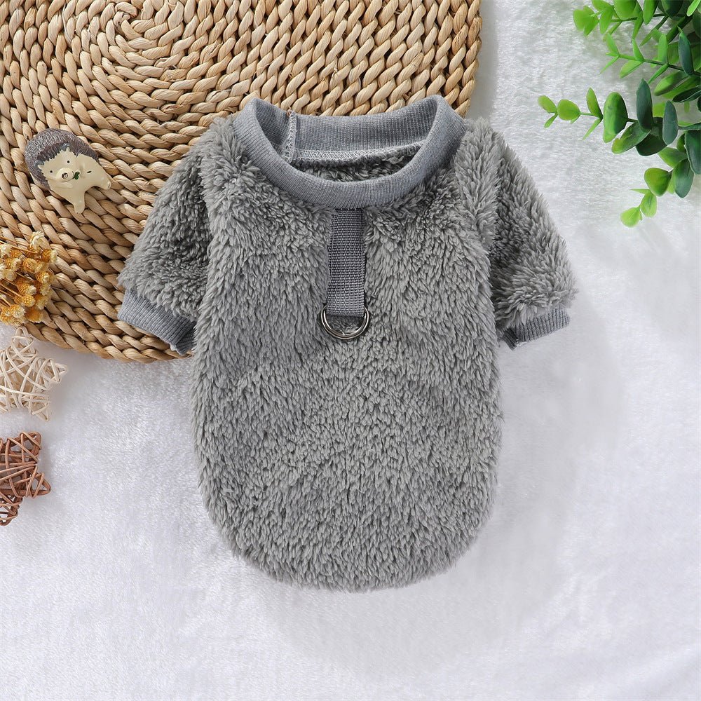 Pet Warm Thickened Double-sided Fleece Two-legged Clothes | Luxury Home Accessories | Heulog Glow