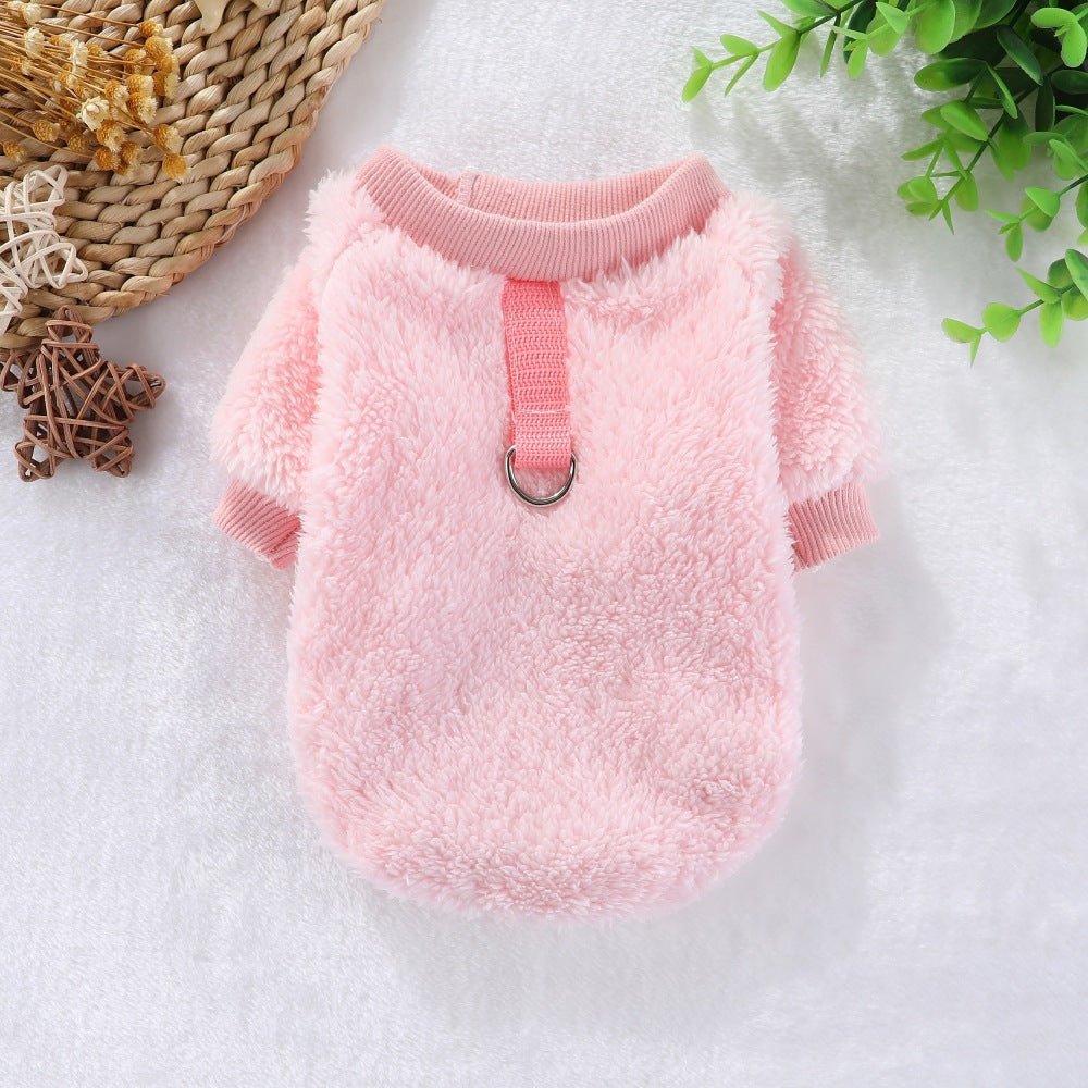 Pet Warm Thickened Double-sided Fleece Two-legged Clothes | Luxury Home Accessories | Heulog Glow