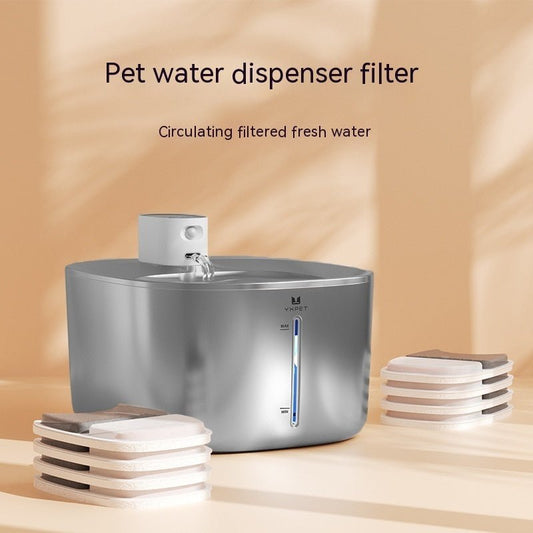 Pet Water Dispenser Filter Element Intelligent Filtration Water Quality Activated Carbon Replacement Refill | Luxury Home Accessories | Heulog Glow