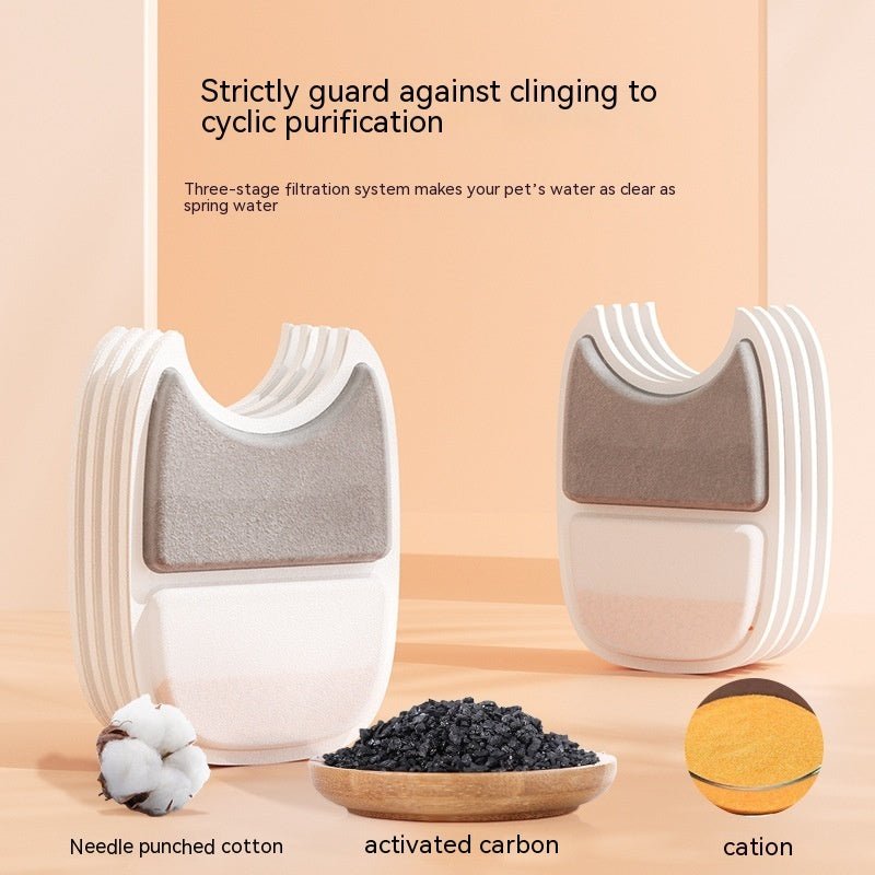 Pet Water Dispenser Filter Element Intelligent Filtration Water Quality Activated Carbon Replacement Refill | Luxury Home Accessories | Heulog Glow