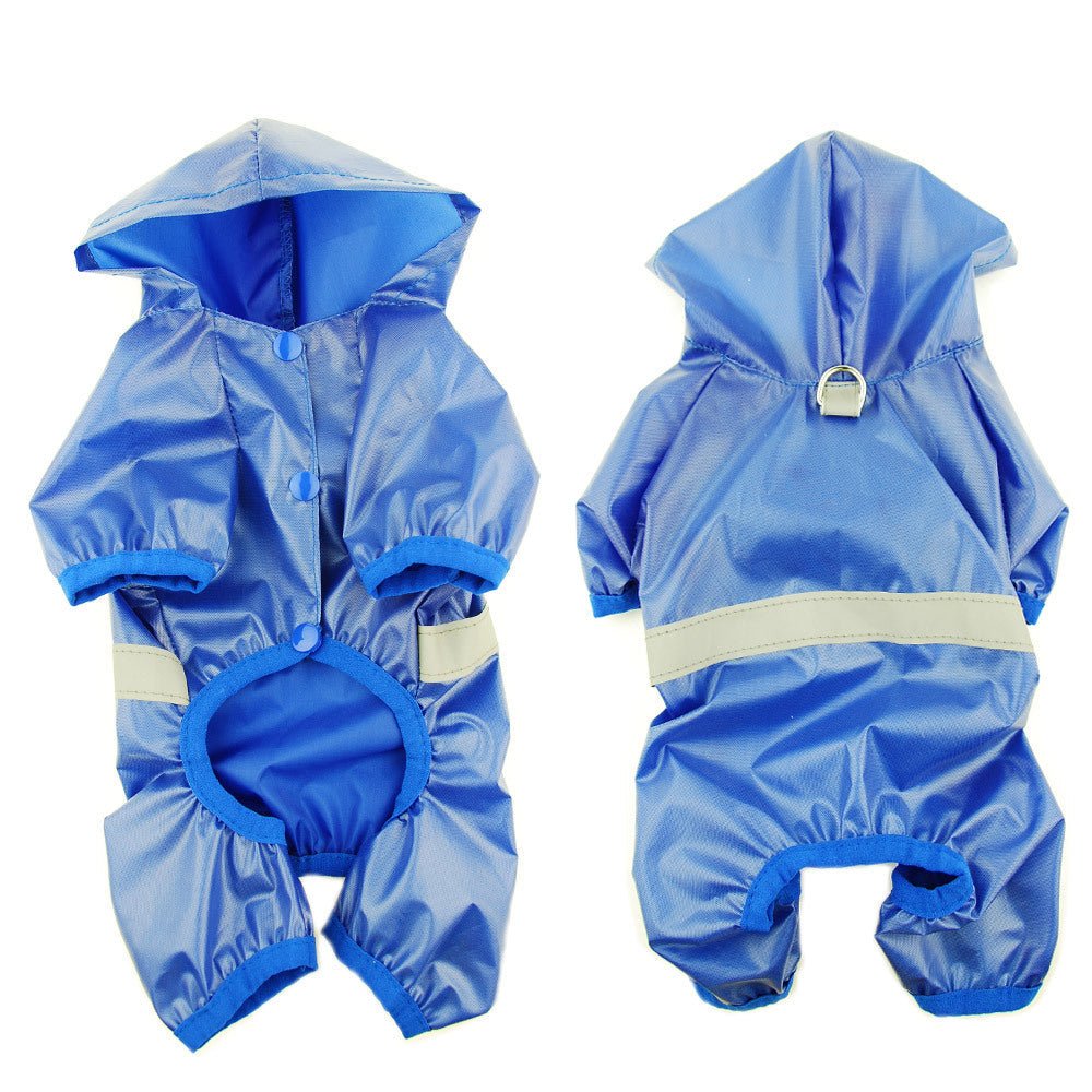 Pet Waterproof Raincoat Reflective Double Breathable Boxer Jumpsuit | Luxury Home Accessories | Heulog Glow