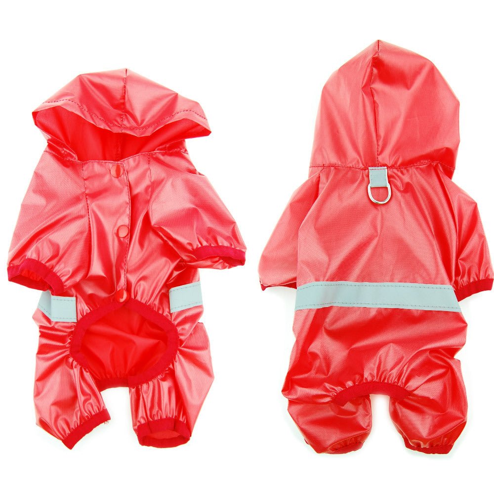Pet Waterproof Raincoat Reflective Double Breathable Boxer Jumpsuit | Luxury Home Accessories | Heulog Glow