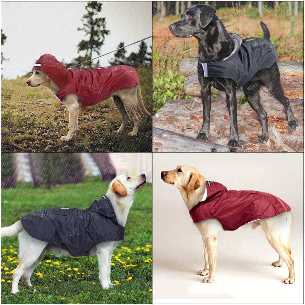 Pet Waterproof Windproof Hood Puppy Raincoat | Luxury Home Accessories | Heulog Glow