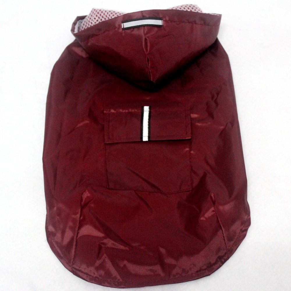Pet Waterproof Windproof Hood Puppy Raincoat | Luxury Home Accessories | Heulog Glow