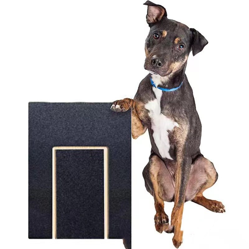 Pet Wooden Nail Scraper Board - Solid Wood Dog Nail File Grooming Tool For Natural Nail Trimming And Maintenance Toy Built-in Treat Box Dog Sandpaper Board Scratcher Pet Products | Luxury Home Accessories | Heulog Glow