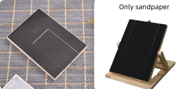 Pet Wooden Nail Scraper Board - Solid Wood Dog Nail File Grooming Tool For Natural Nail Trimming And Maintenance Toy Built-in Treat Box Dog Sandpaper Board Scratcher Pet Products | Luxury Home Accessories | Heulog Glow