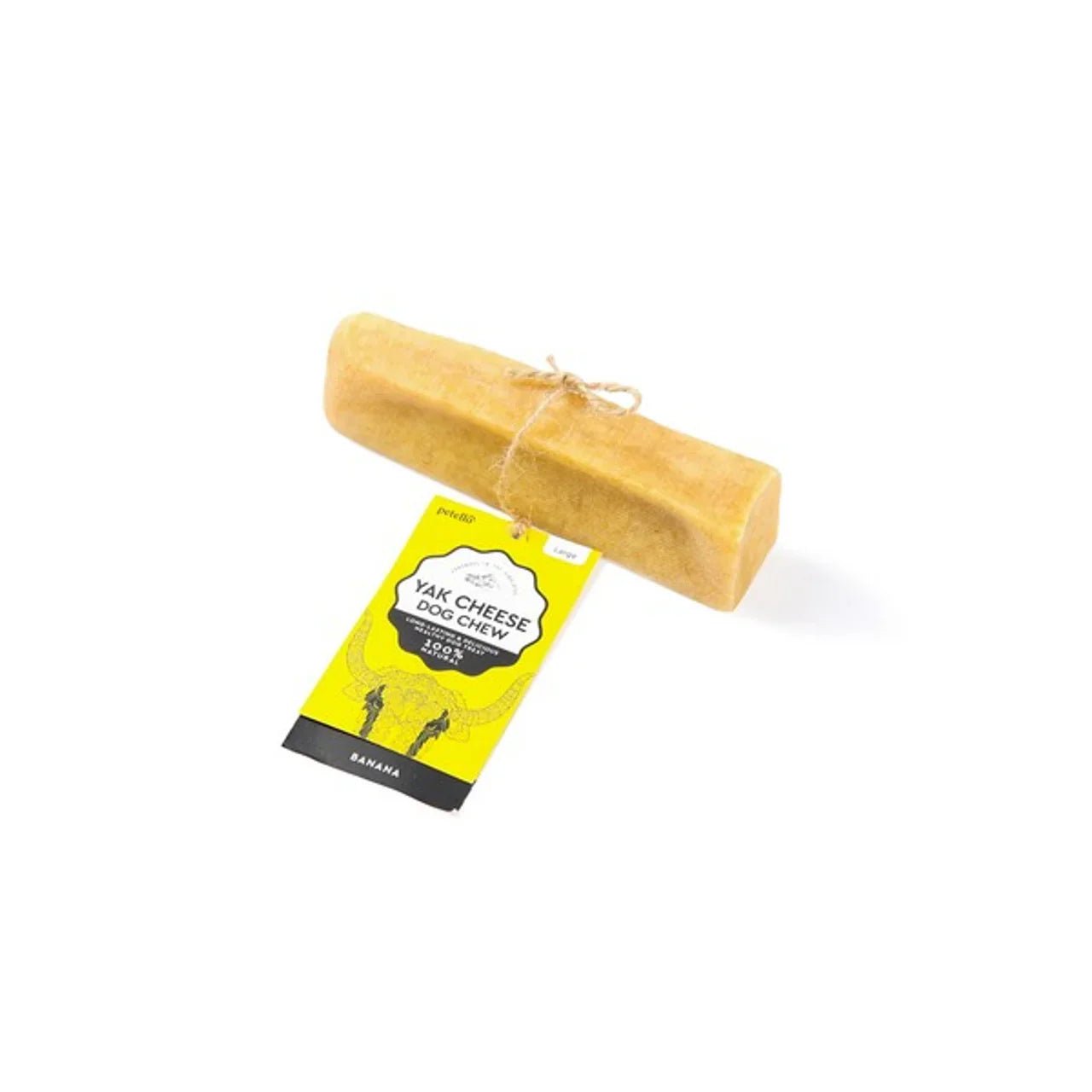 Petello Yak Cheese with Banana Dog Chew 115g | Luxury Home Accessories | Heulog Glow