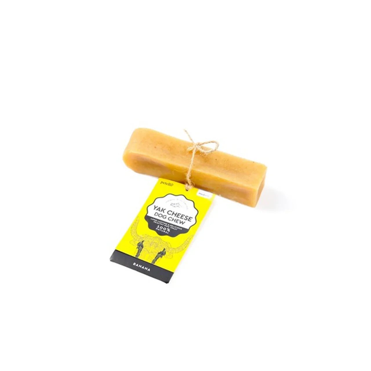 Petello Yak Cheese with Banana Dog Chew 75g | Luxury Home Accessories | Heulog Glow
