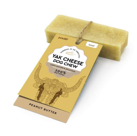Petello Yak Cheese with Peanut Butter Dog Chew | Luxury Home Accessories | Heulog Glow