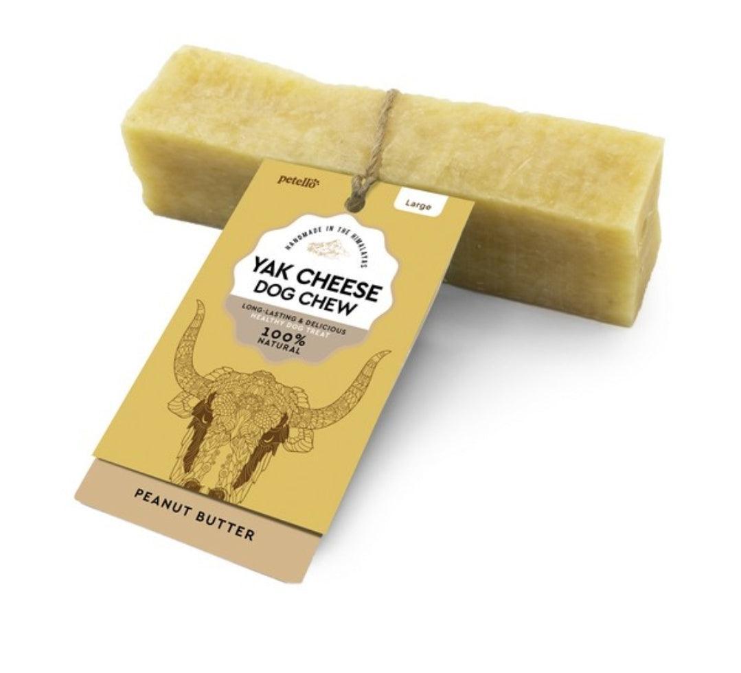 Petello Yak Cheese with Peanut Butter Dog Chew | Luxury Home Accessories | Heulog Glow