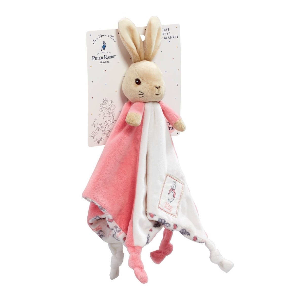 Peter Rabbit Flopsy Bunny Comfort Blanket | Luxury Home Accessories | Heulog Glow