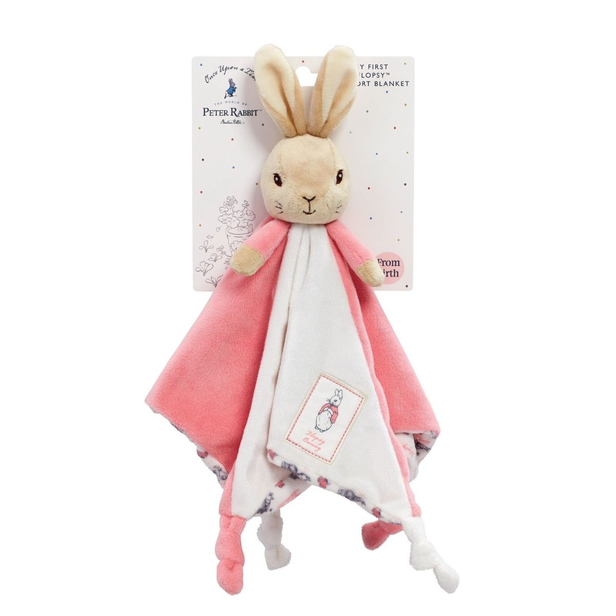 Peter Rabbit Flopsy Bunny Comfort Blanket | Luxury Home Accessories | Heulog Glow