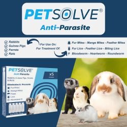 Petsolve Anti-Parasite Small Animal | Luxury Home Accessories | Heulog Glow