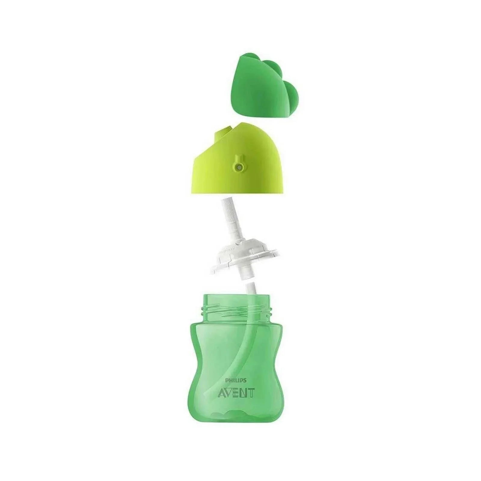 Philips Avent Training Cup with Straw 12+ months 300 ml - Green | Luxury Home Accessories | Heulog Glow