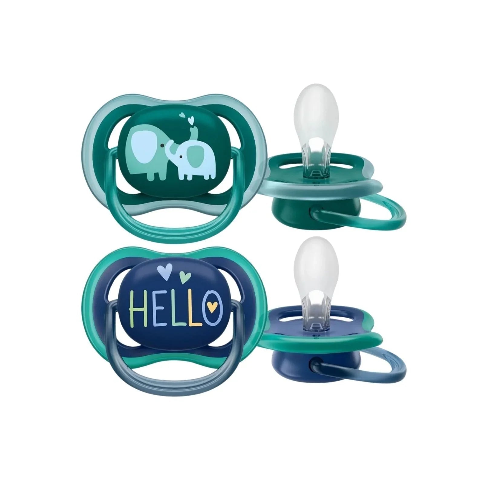 Philips Avent Ultra Air Soother 18+ months Pack of 2 | Luxury Home Accessories | Heulog Glow