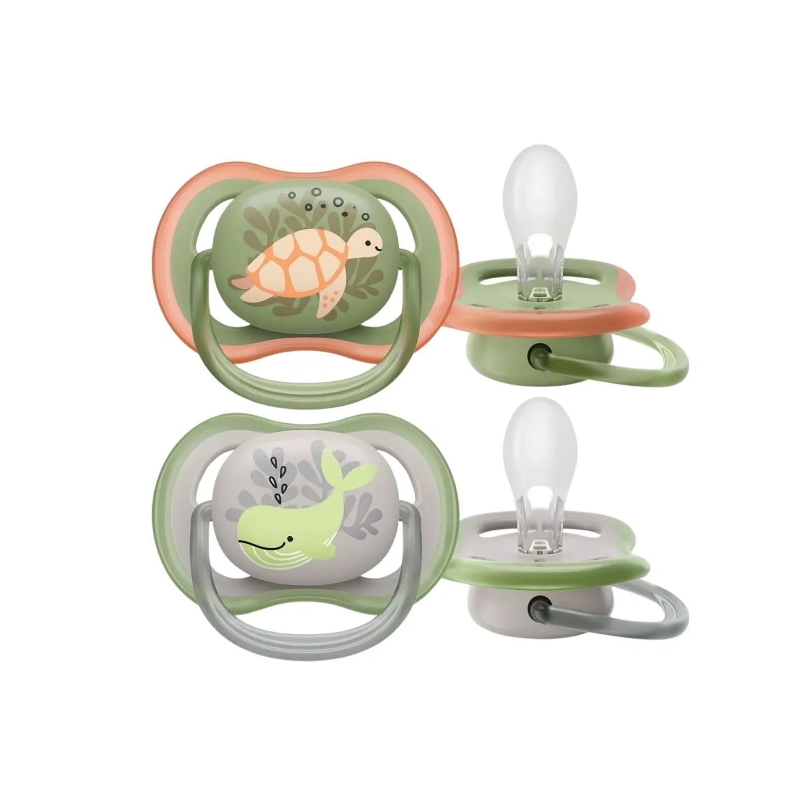 Philips Avent Ultra Air Soother 6-18 months Pack of 2 | Luxury Home Accessories | Heulog Glow