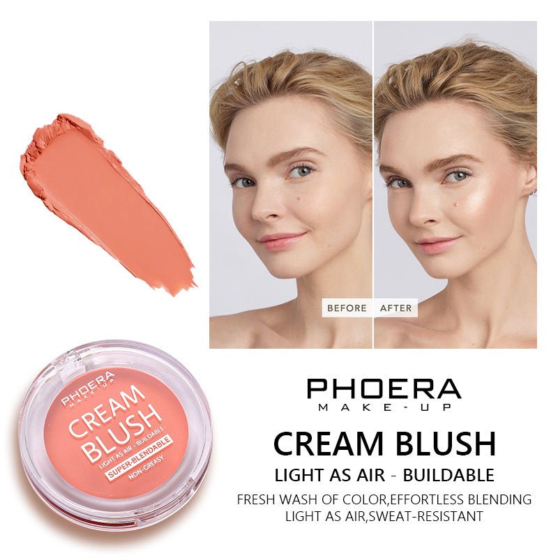 PHOERA Light And Brightening Blush Cream | Luxury Home Accessories | Heulog Glow