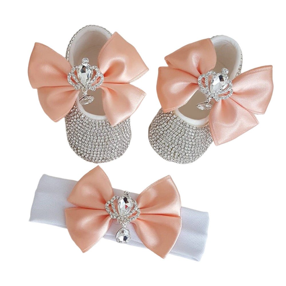 Photography Props And Headband Baby Toddler Shoes Soft Sole Suit | Luxury Home Accessories | Heulog Glow