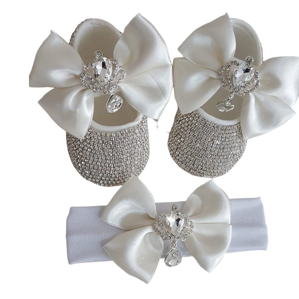 Photography Props And Headband Baby Toddler Shoes Soft Sole Suit | Luxury Home Accessories | Heulog Glow