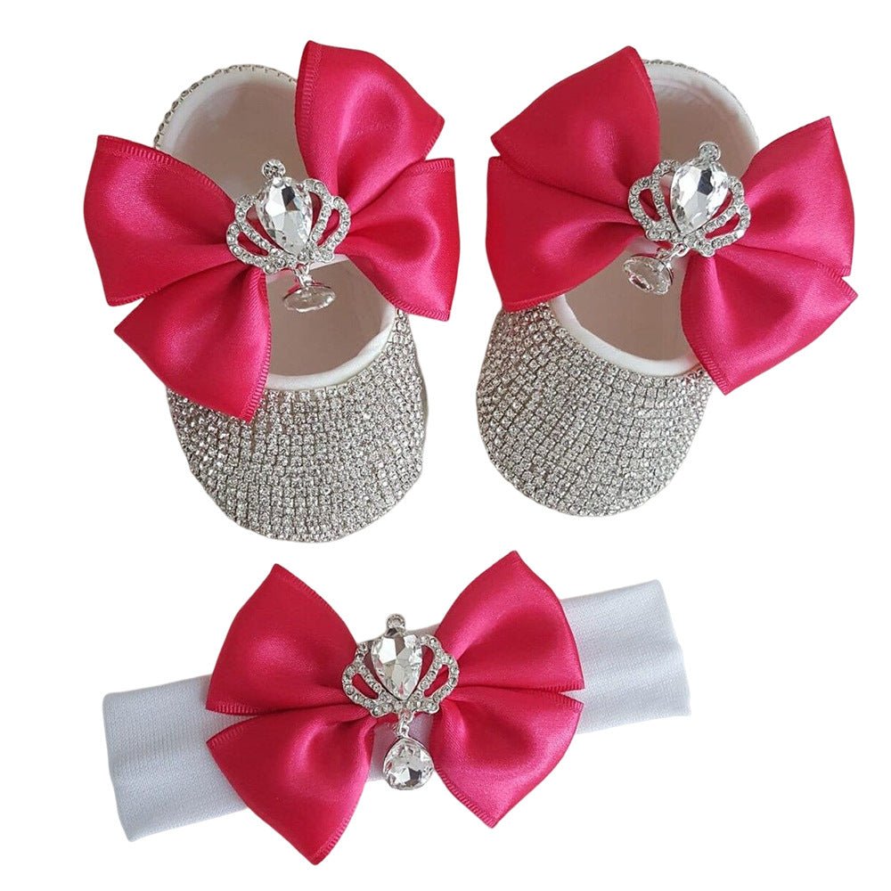 Photography Props And Headband Baby Toddler Shoes Soft Sole Suit | Luxury Home Accessories | Heulog Glow