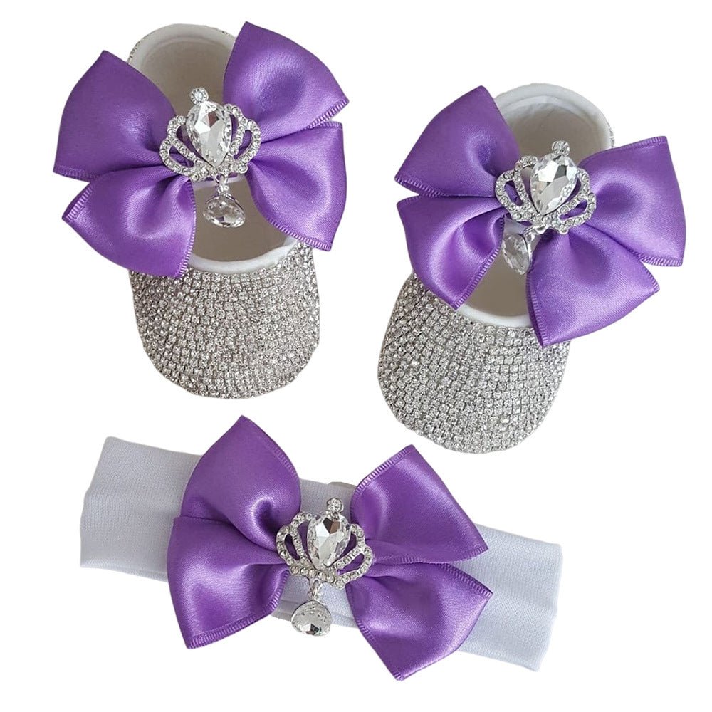 Photography Props And Headband Baby Toddler Shoes Soft Sole Suit | Luxury Home Accessories | Heulog Glow