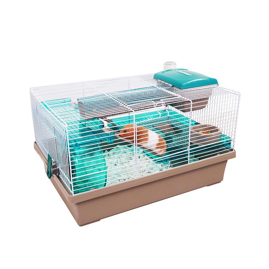 Pico Hamster Cage - Translucent Teal | Luxury Home Accessories | Heulog Glow