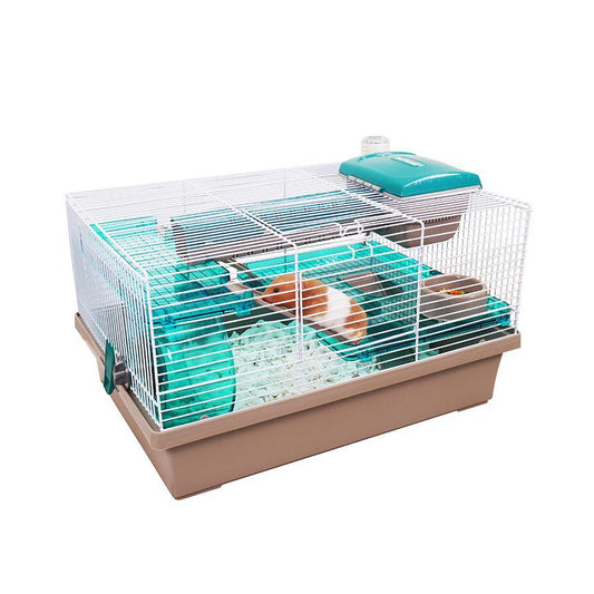 Pico Hamster Cage - Translucent Teal | Luxury Home Accessories | Heulog Glow