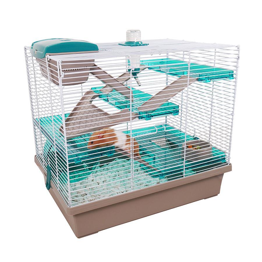 Pico XL Hamster Cage - Translucent Teal | Luxury Home Accessories | Heulog Glow