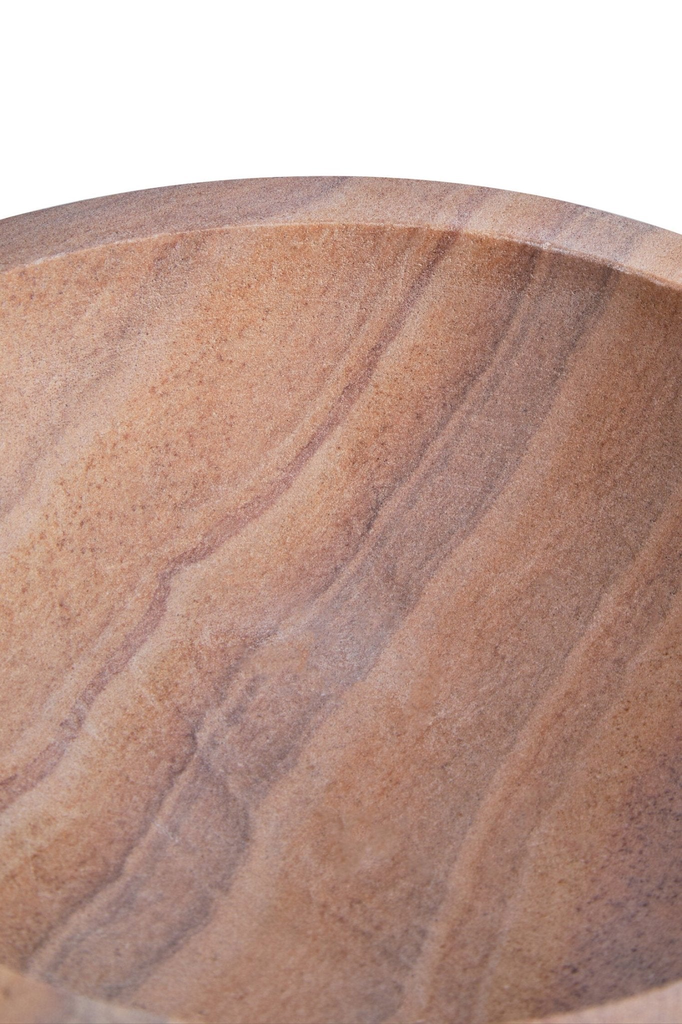 Pietra Rainbow Sandstone Pedestal Bowl | Luxury Home Accessories | Heulog Glow