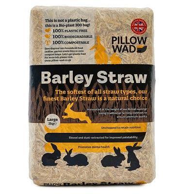 Pillow Wad Bio Barley Straw Large 2kg | Luxury Home Accessories | Heulog Glow