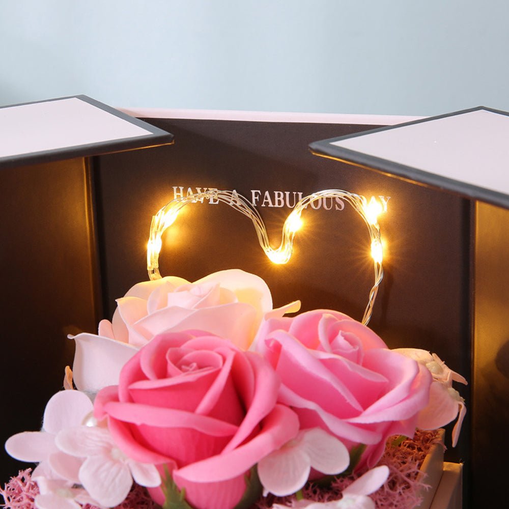 Pink Lamp Gift Box Christmas Valentine's Day Creative Gift | Luxury Home Accessories | Heulog Glow