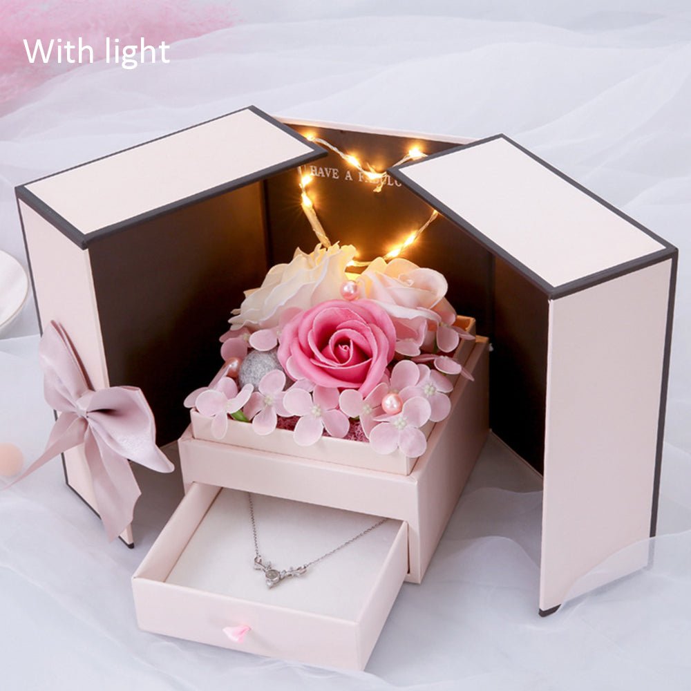 Pink Lamp Gift Box Christmas Valentine's Day Creative Gift | Luxury Home Accessories | Heulog Glow