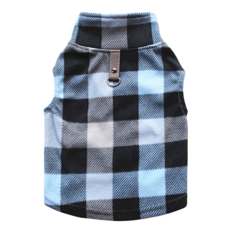 Plaid print pet clothes | Luxury Home Accessories | Heulog Glow
