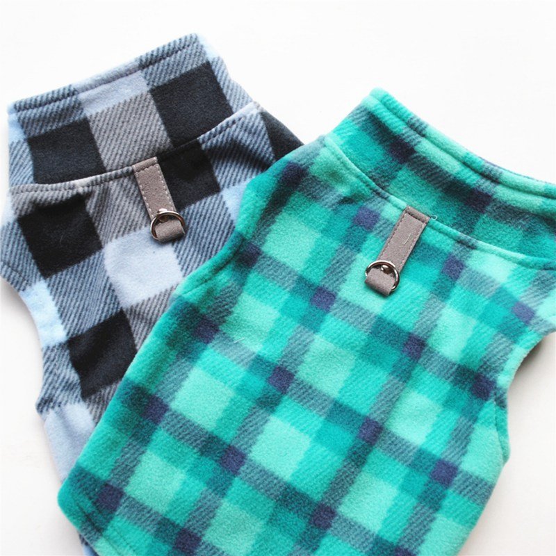 Plaid print pet clothes | Luxury Home Accessories | Heulog Glow