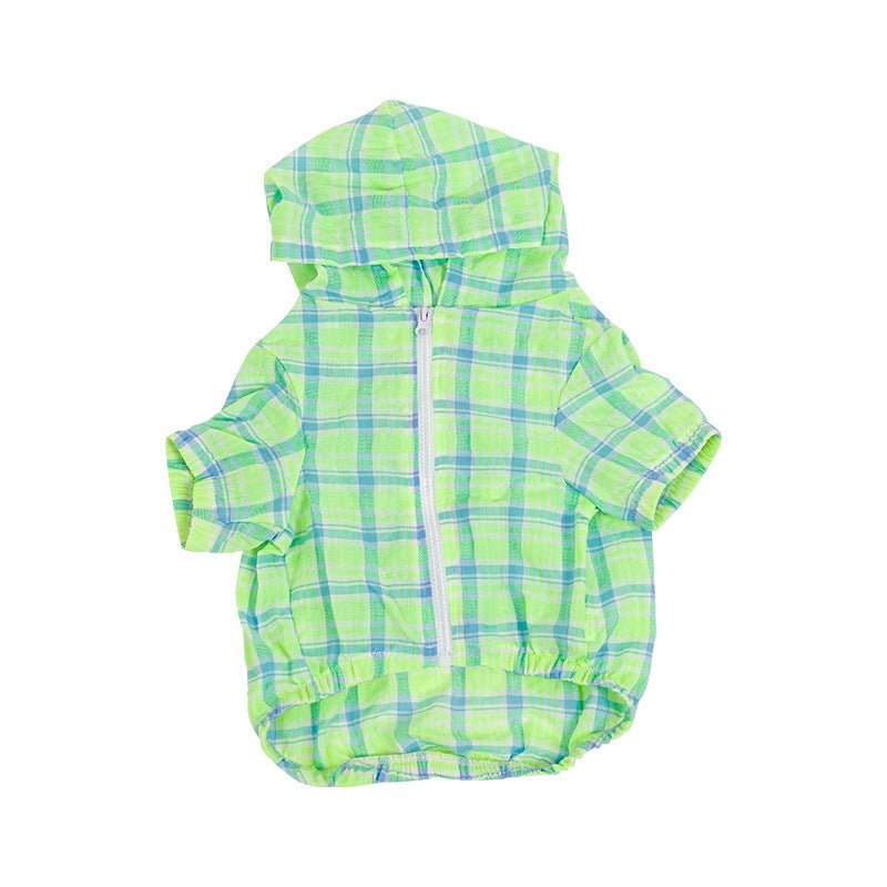 Plaid Teddy Fadou Schnauzer Clothes | Luxury Home Accessories | Heulog Glow