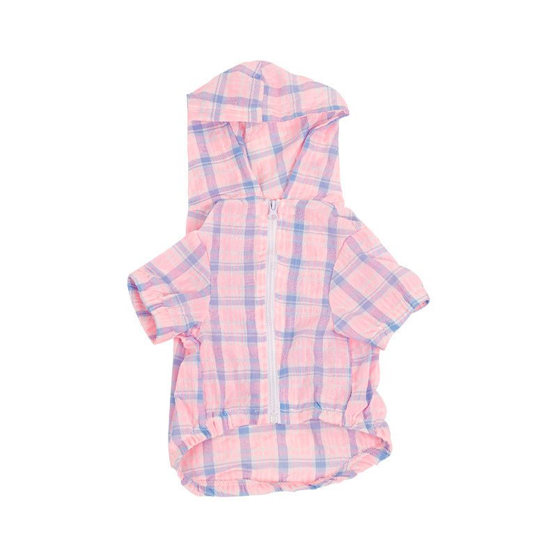 Plaid Teddy Fadou Schnauzer Clothes | Luxury Home Accessories | Heulog Glow