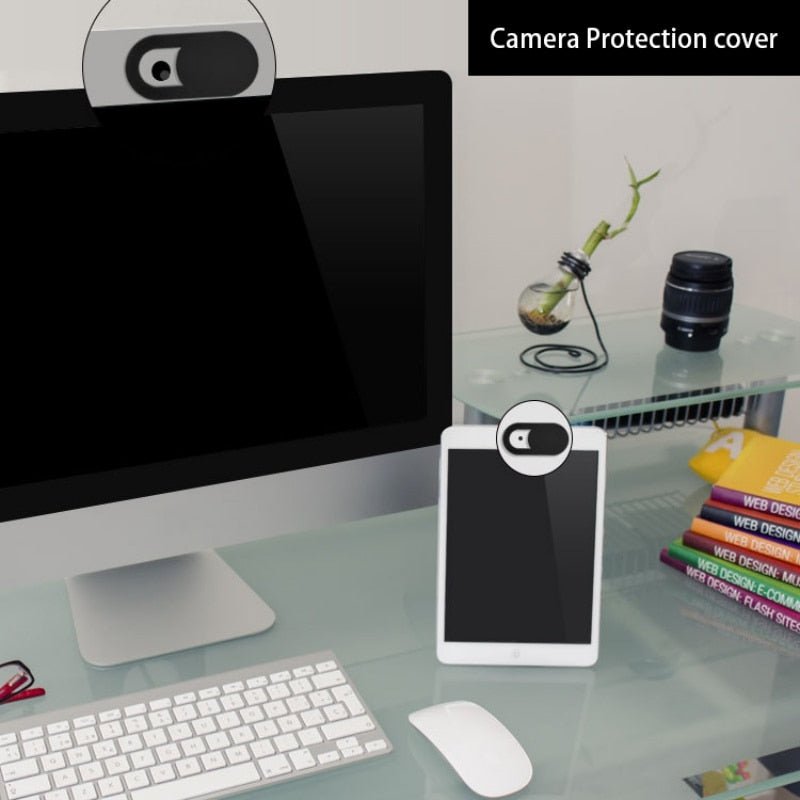 Plastic camera screen, laptop tablet computer mobile phone anti hacker peeping protection cover | Luxury Home Accessories | Heulog Glow