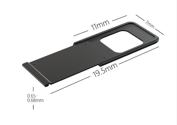 Plastic camera screen, laptop tablet computer mobile phone anti hacker peeping protection cover | Luxury Home Accessories | Heulog Glow