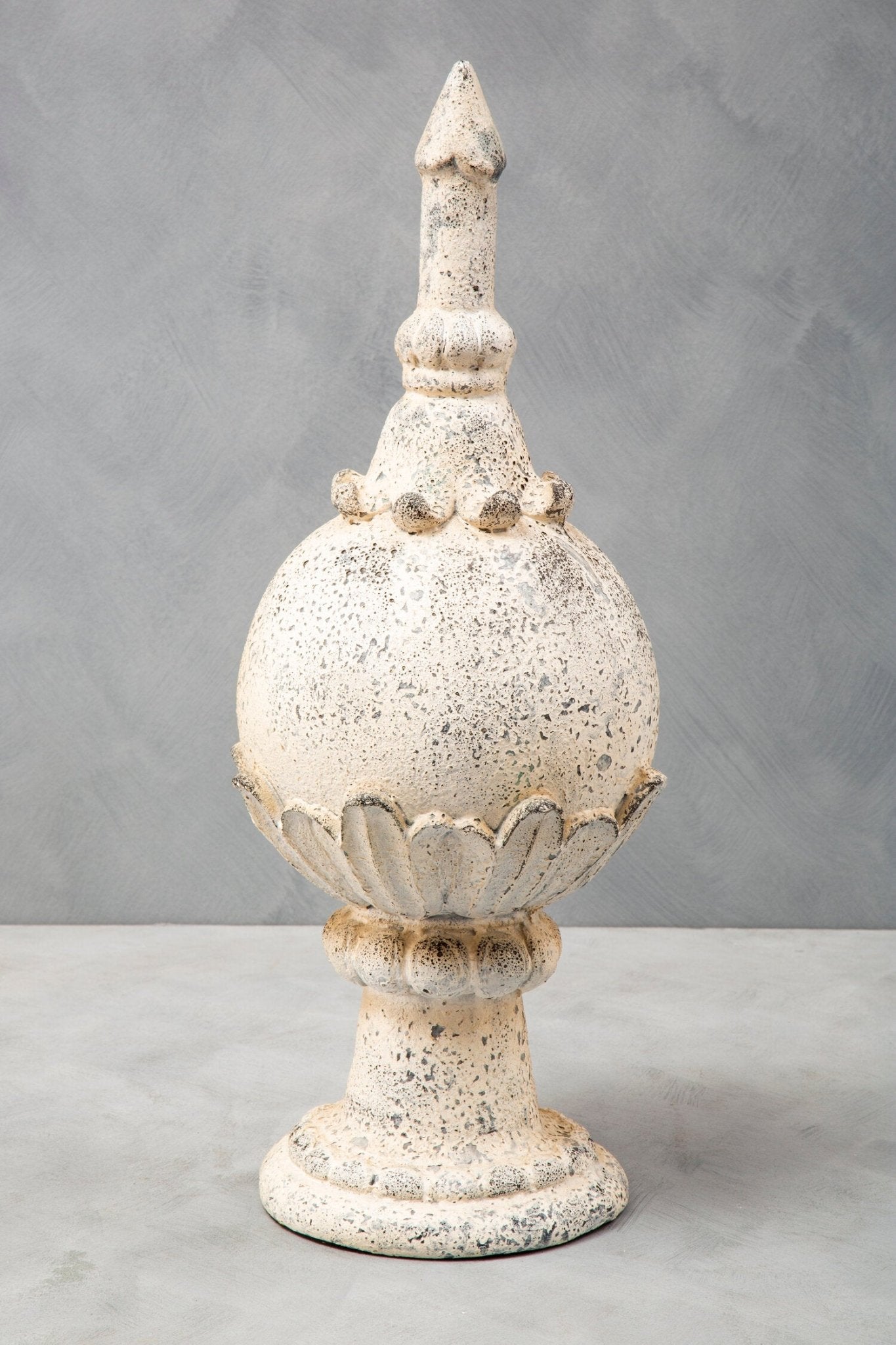 Plato Small Stone Effect Urn | Luxury Home Accessories | Heulog Glow
