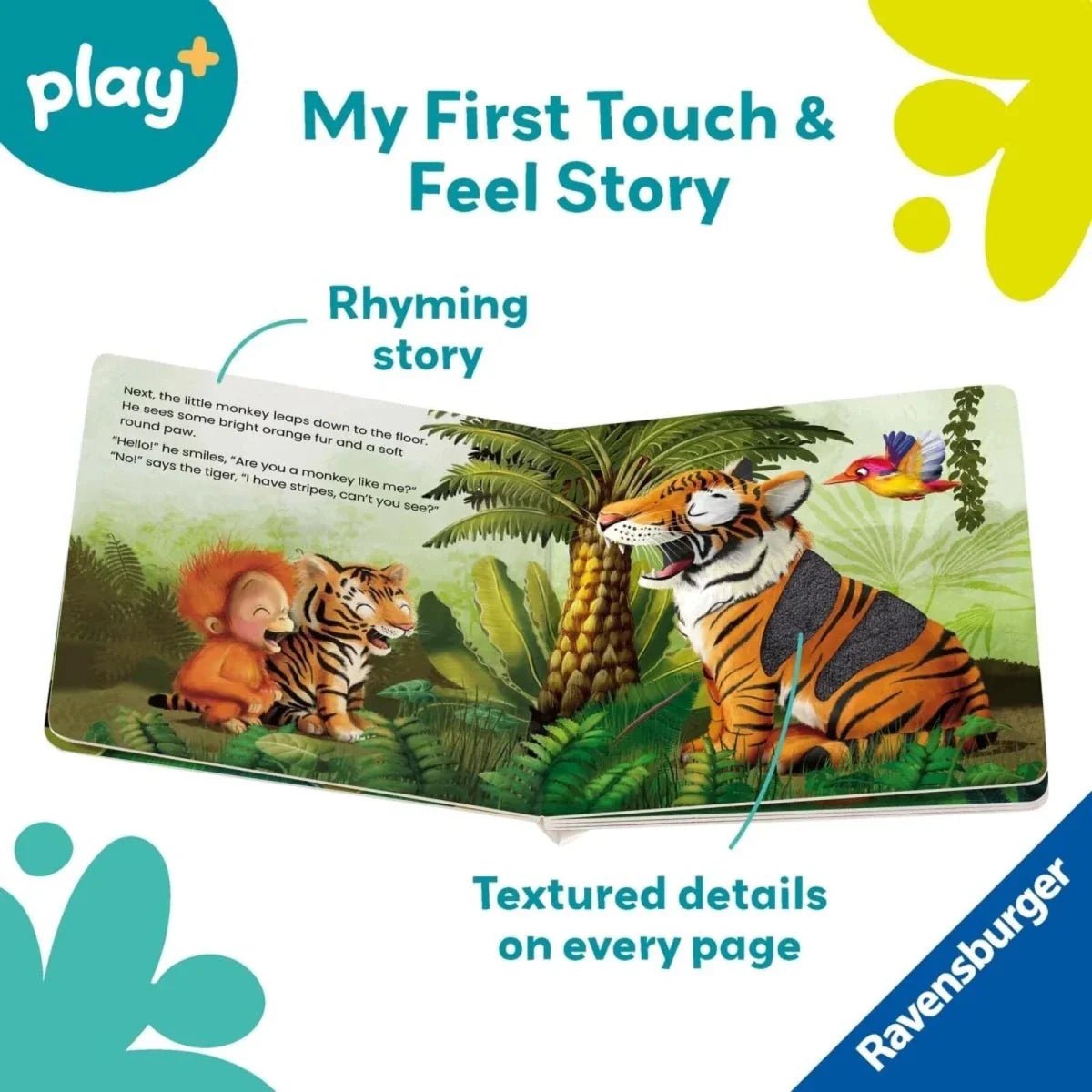 Play+ Are You a Monkey Like Me? Book | Luxury Home Accessories | Heulog Glow