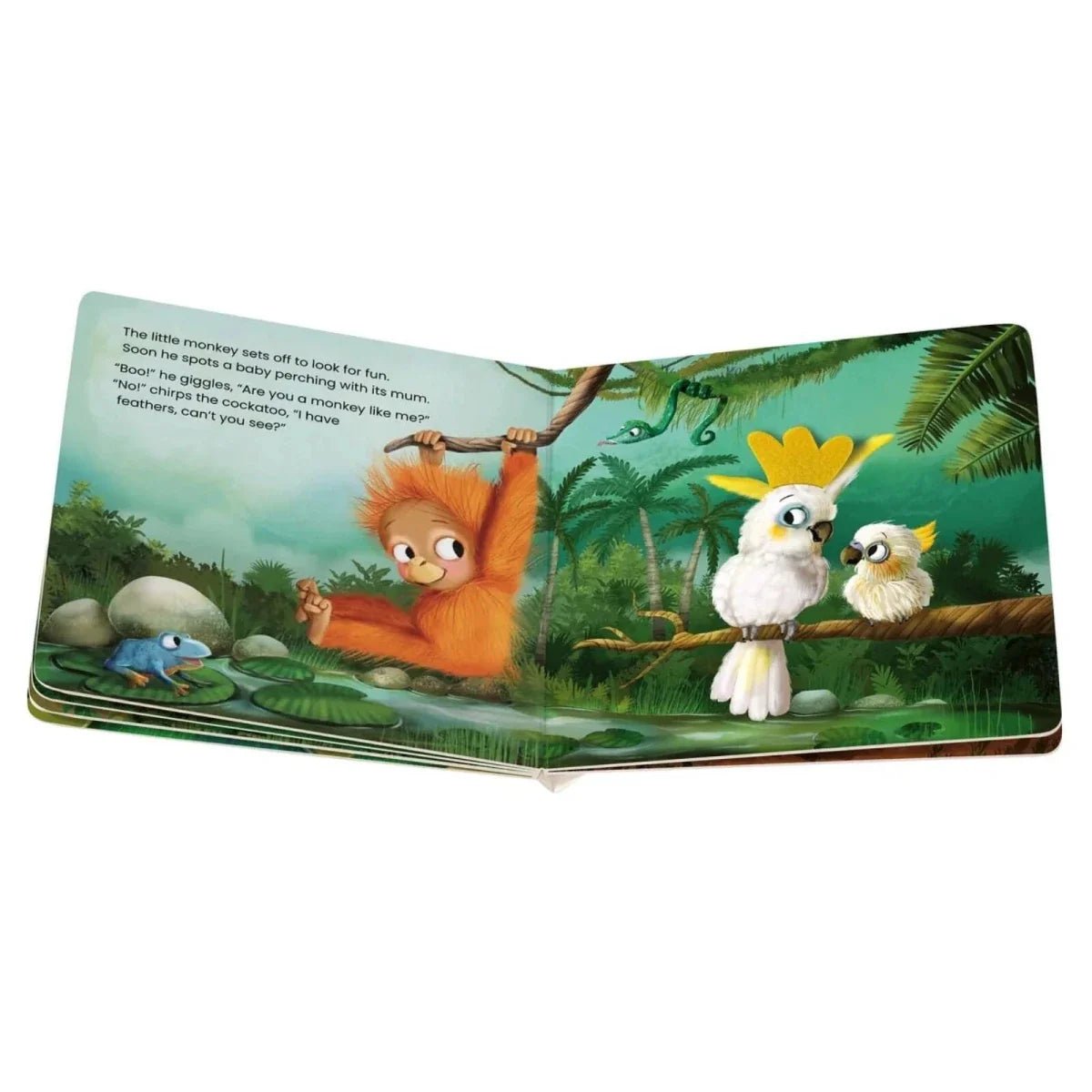 Play+ Are You a Monkey Like Me? Book | Luxury Home Accessories | Heulog Glow