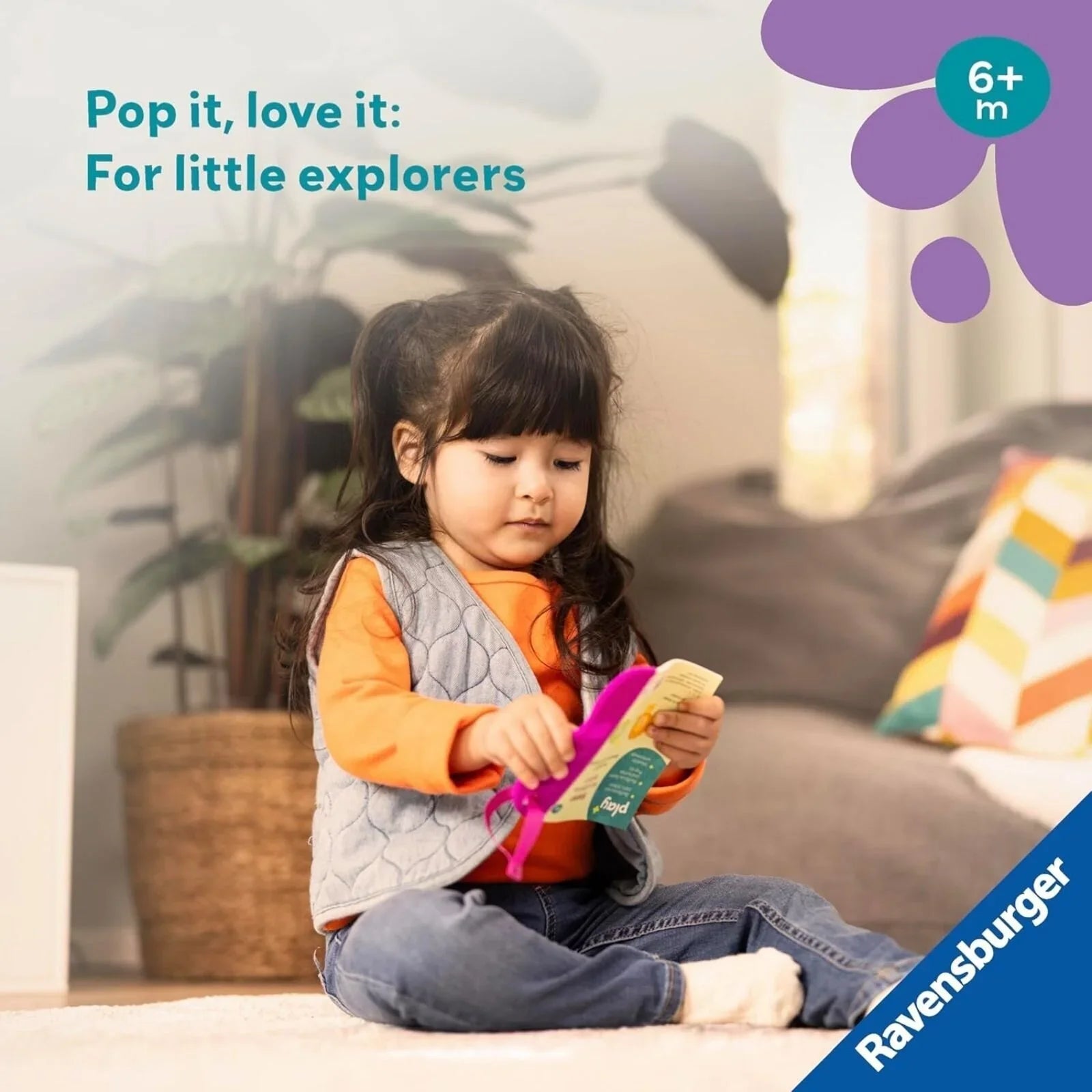 Play+ Flip & Pop Colours Book | Luxury Home Accessories | Heulog Glow