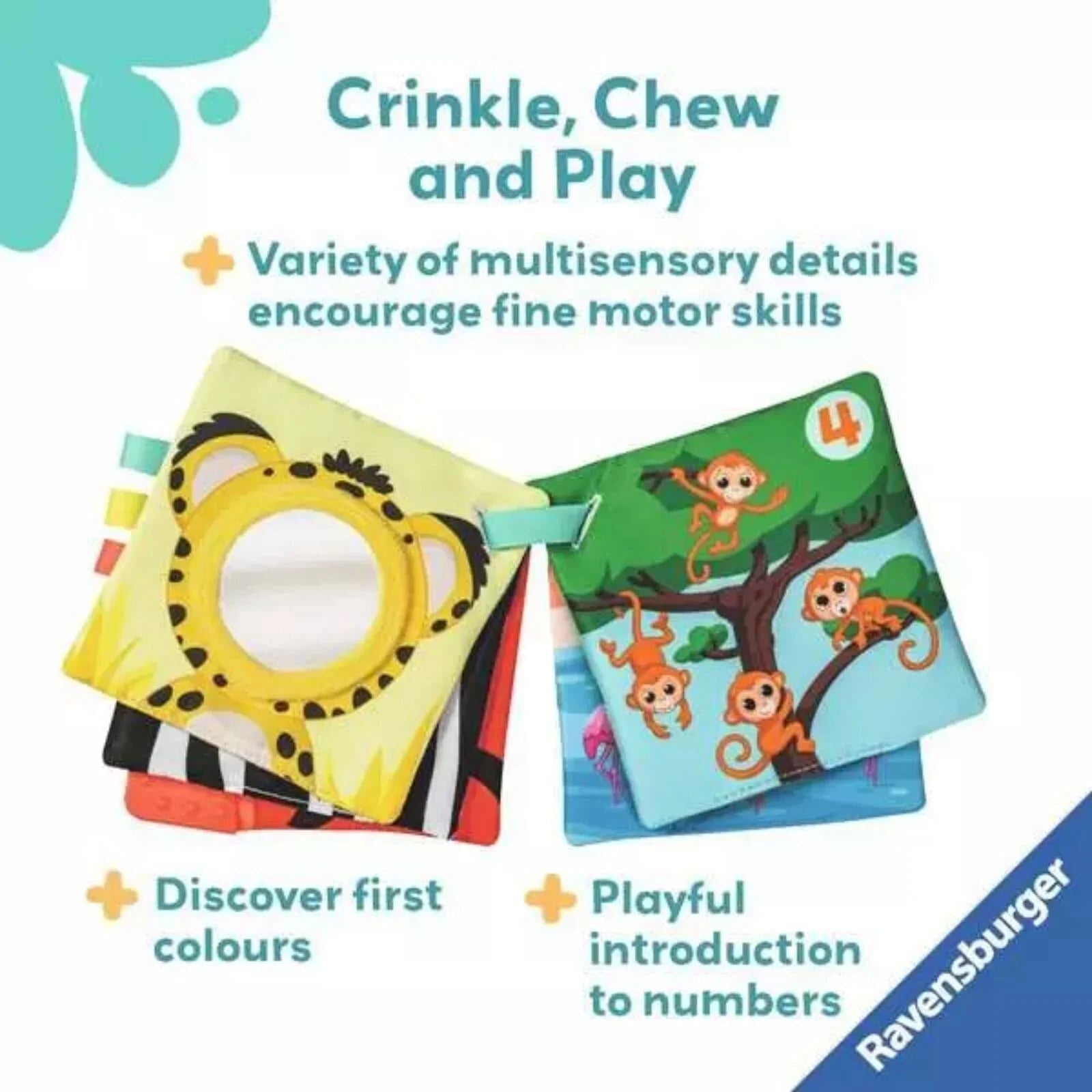 Play+ My First Book Numbers & Colours | Luxury Home Accessories | Heulog Glow