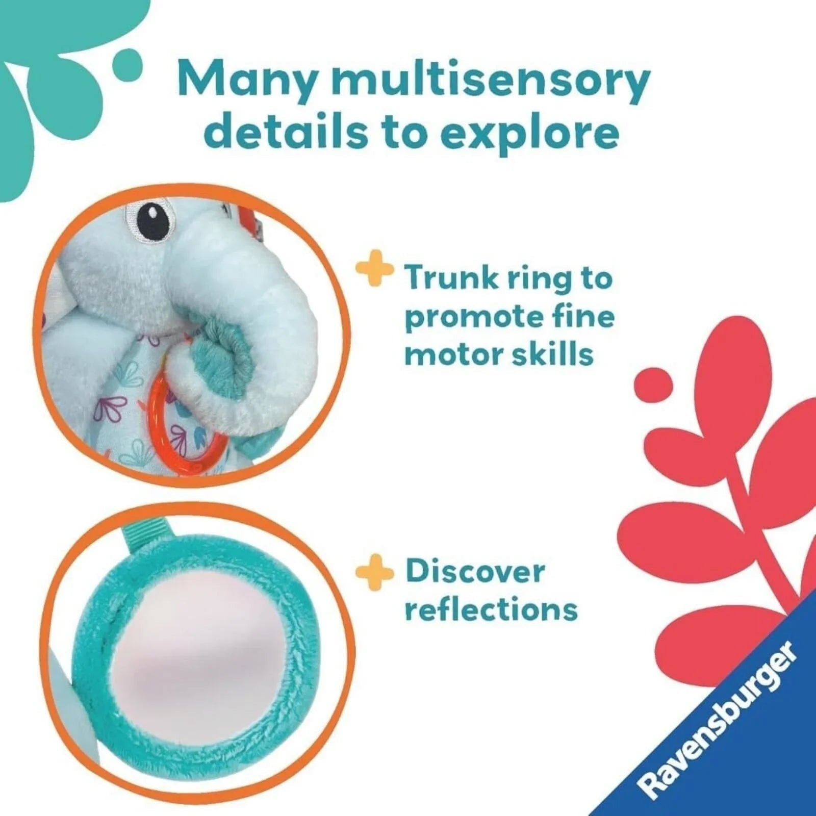 Play+ Play & Explore Elephant | Luxury Home Accessories | Heulog Glow