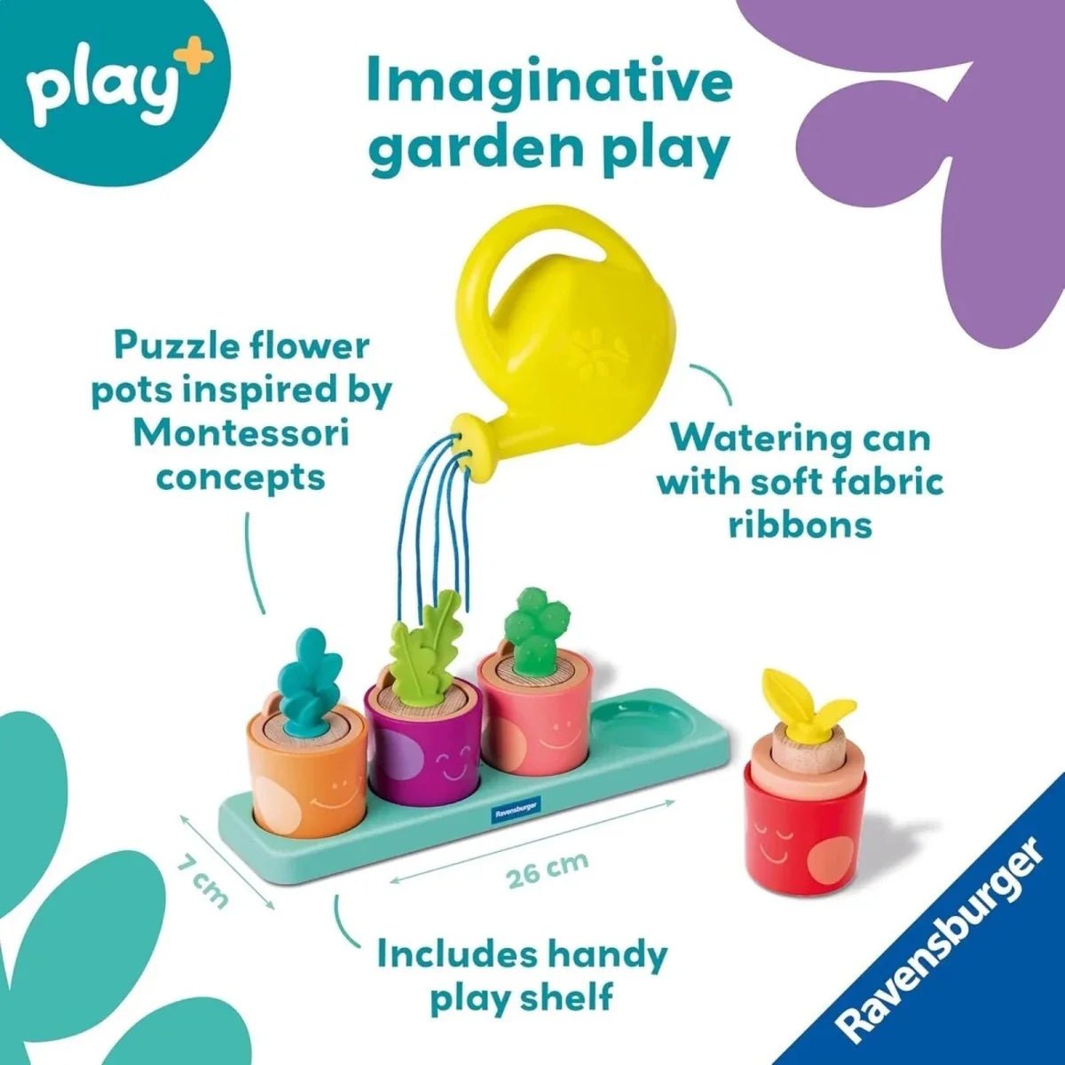 Play+ Pretend Play Set - My Little Plants | Luxury Home Accessories | Heulog Glow