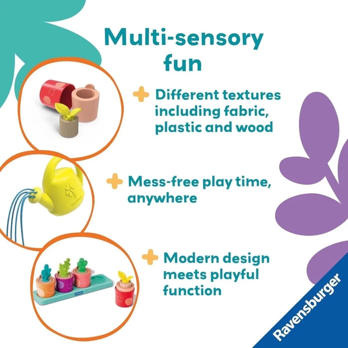Play+ Pretend Play Set - My Little Plants | Luxury Home Accessories | Heulog Glow