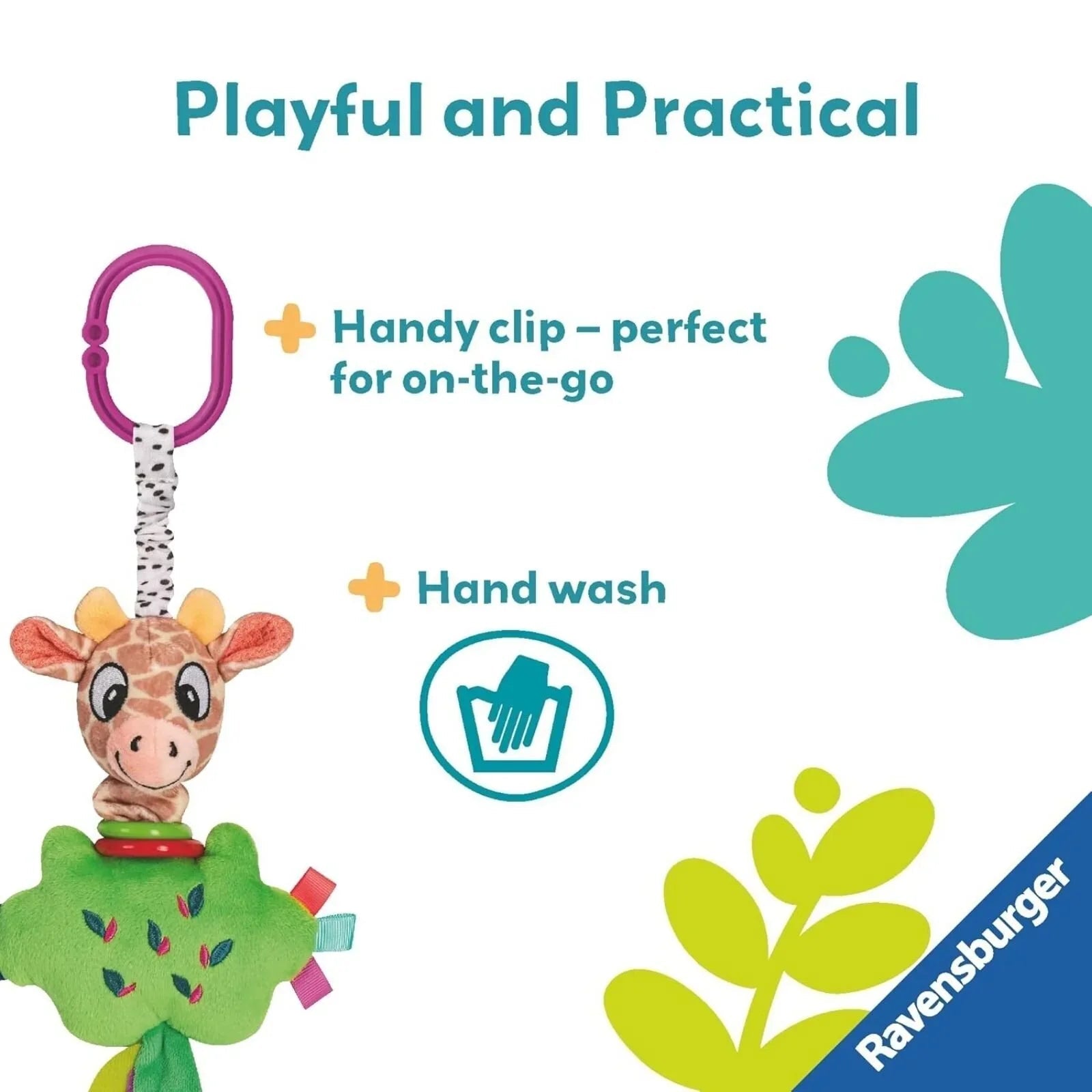 Play+ Pull & Wiggle Giraffe | Luxury Home Accessories | Heulog Glow